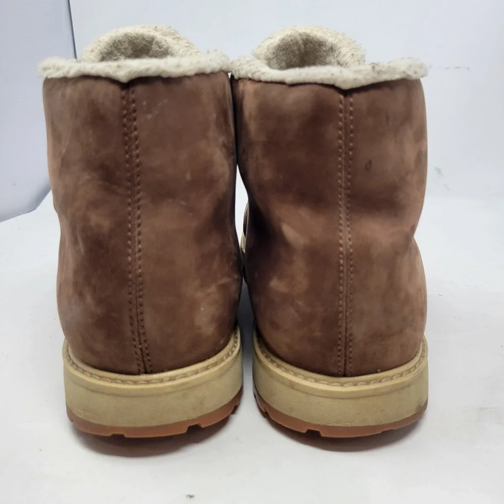 Timberland Men's Waterproof‎ Insulated Leather Chukka Boots Brown Size 10